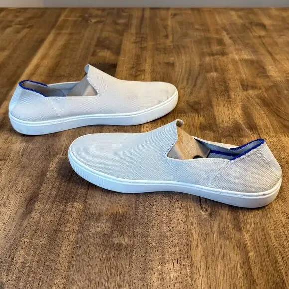 Rothy’s The Original Slip On Sneaker Shoe Flat Sand Athleisure Women’s Size 8.5 - Picture 6 of 12